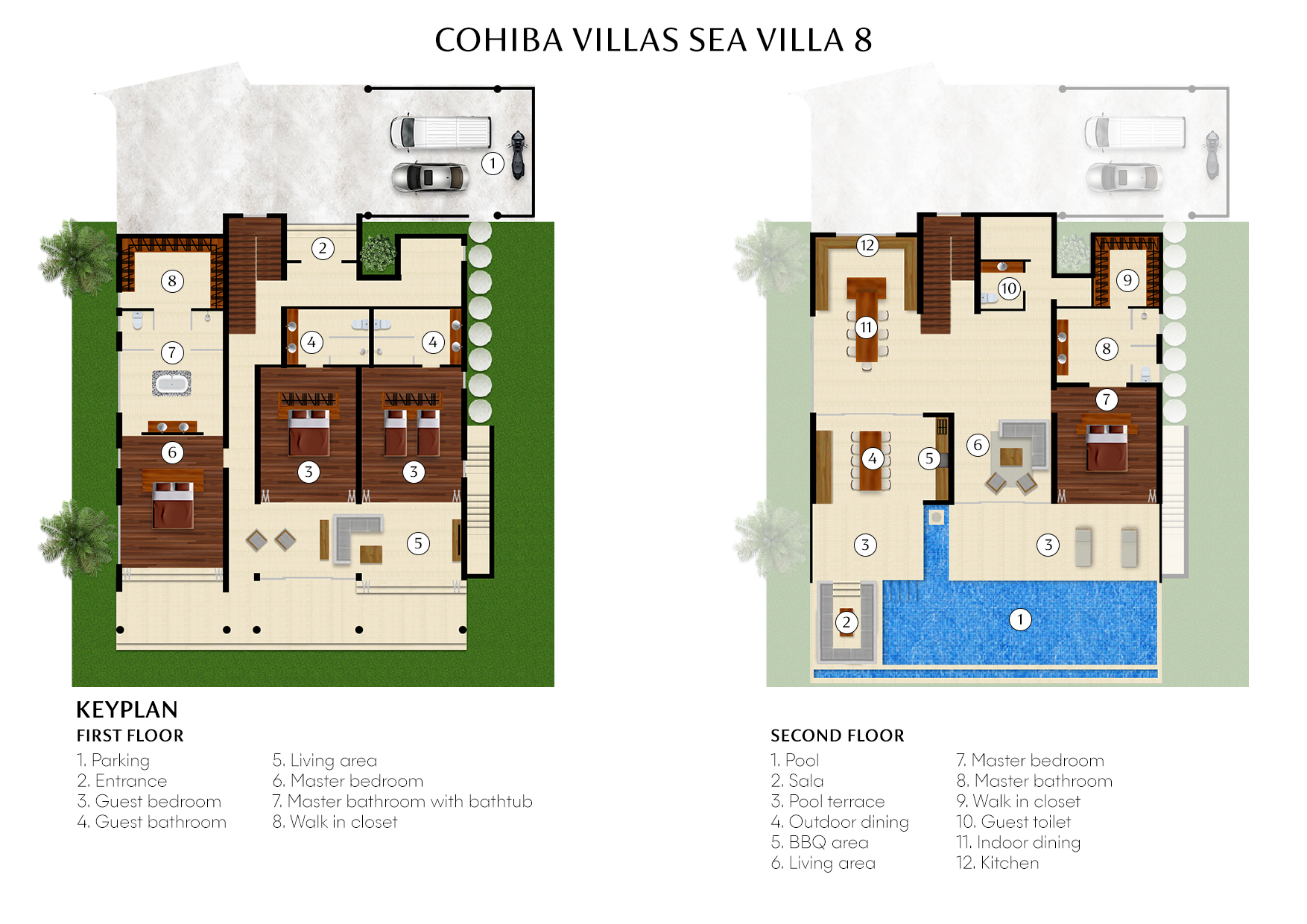 Cohiba Sea View Villa 8